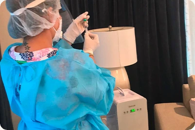 Servicio de vacunación a domicilio